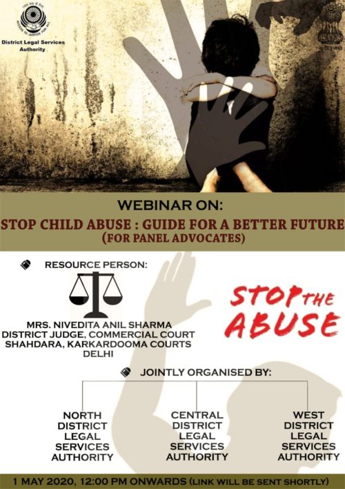 Webinar on the Topic of “Stop Child Abuse: Guide for a Better Future” for Panel Advocates.