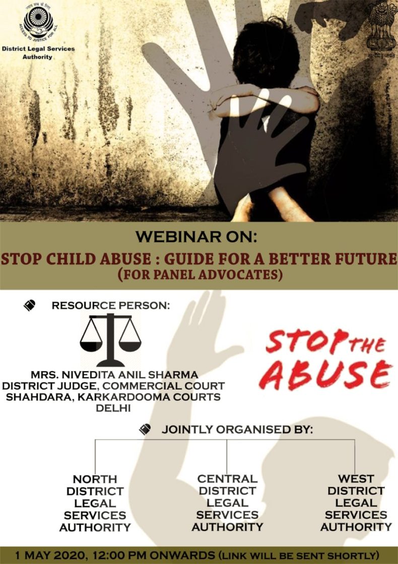 Webinar on the Topic of “Stop Child Abuse: Guide for a Better Future” for Panel Advocates.