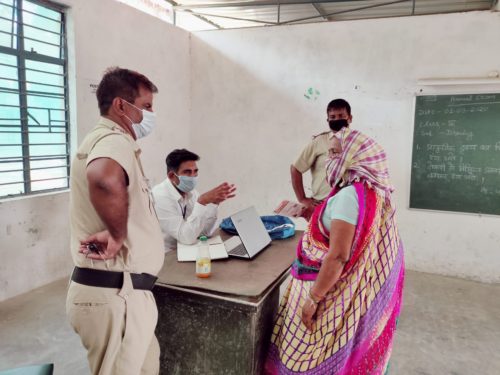 Central District Legal Services Authority has set up Help Desk at, SKV school, Timarpur