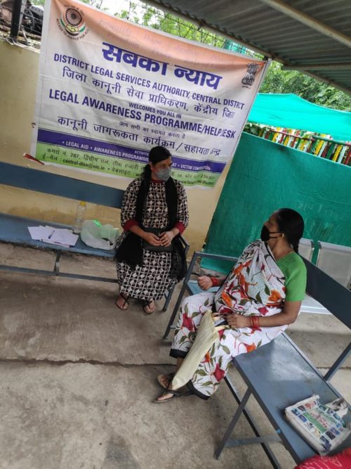Central District Legal Services Authority has set up Help Desks at *Police Station Jama Masjid * ,*Anand Prabat , Gulabi bagh , Civil Lines, and Nabi Karim *