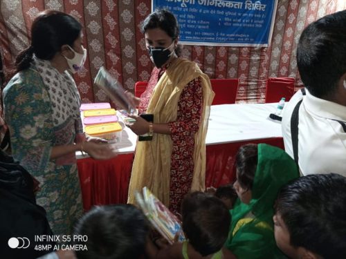 Central Distt Legal Services Authority under the aegis of Delhi State Legal Services Authority organized Multi Services Camp on 15.09.2020 at Night Shelter,