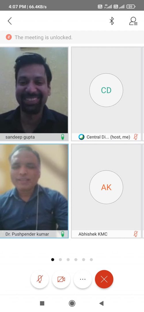 Central DLSA organized a *Webinar on the topic of Fundamental Duties that every Indian Citizen must know for the students of Kirori Mal College on 02.11.2020