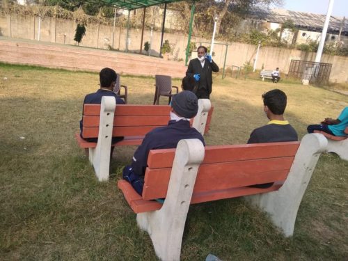 Central District Legal Services Authority organised legal awareness programme *in the observance of Human Rights Day at Observation Home, Adharshila, Mukherjee Nagar on 10.12.2020.