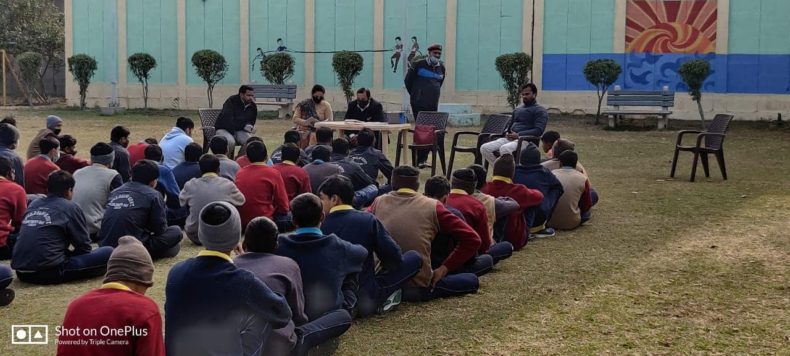 The 72nd Republic Day, Central Distt. LegalServices Authority, under the aegis of Delhi State Legal Services Authority, organized an awareness drive and counselling session on 25th January 2021 in Observation Home for Boys, Sewa Kutir Complex, Mukherjee Nagar, New Delhi