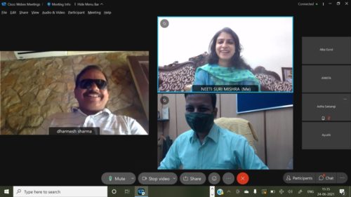 Central, West and South-East, under the aegis of DSLSA, jointly organised a webinar on the topic, “ *Awareness About Missing Children”