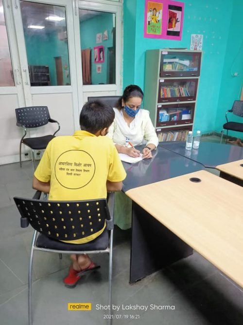 Central District Legal Services Authority under the aegis of Delhi State Legal Services Authority, organised a group & personal counselling session on 19.07.2021