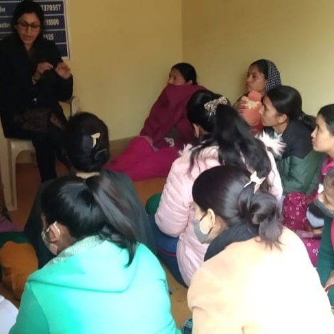 Under the aegis of National Legal Services Authority and Delhi State Legal Services Authority, Central District Legal Services Authority  organized  a training programme at the office of Mahila Panchayats