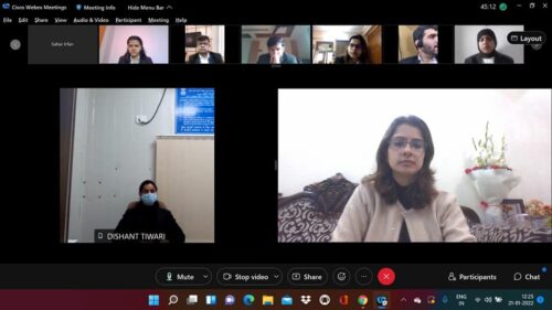 Commencement of Winter Internship Programme, 2022 at Central District Legal Services Authority*