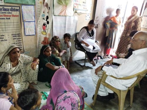 Central District Legal Service Authority under the agies of NALSA, in compliance of State Plan of Action, organised an awareness programme and an Aadhar camp on 23.07.22