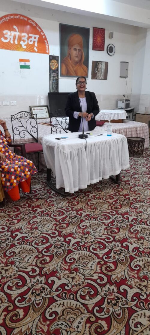 In the observance of “World Senior Citizen Day”, Central District Legal Service Authority under the agies of NALSA and DLSA organised an awareness session for senior citizens on 21.08.2022 at Arya Mahila Ashram, Ridge Road, Near Sanatan Dharam Mandir, Sai Baba Mandir, New Rajinder Nagar, New Delhi.