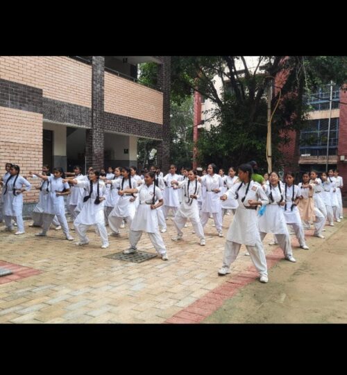 Central District Legal Service Authority under the aegis of NALSA and DSLSA organized 2nd day of  self defence training programme under the campaign name “Atmaraksha aur Swabhiman