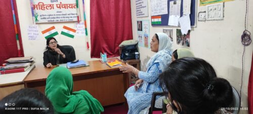 Central District Legal Service Authority, under the aegis of NALSA and DSLSA organised legal awareness session on Pre- Conception and Pre Natal Diagnostic Techniques (PCPNDT) Act, 1994 at Office of Mahila Panchayat
