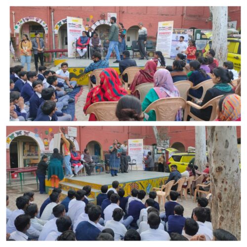 Central District Legal Services Authority, under the aegis of NALSA & DSLSA, in the compliance of State Plan of Action, in association with Kailash Satyarthi Children Foundation, initiated awareness drive about child marriage for the period from 16.12.2022 to 19.12.2022