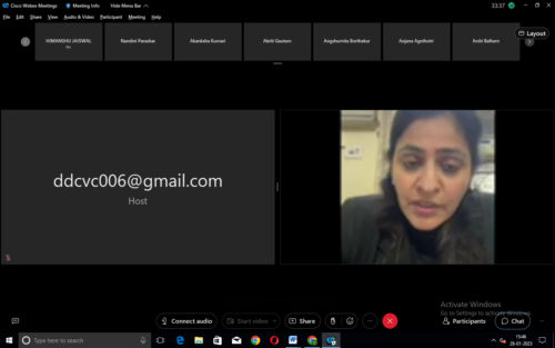 Central District Legal Services Authority under the aegis of NALSA and DSLSA & under the Pan Delhi Programme titled “Sparsh”,Ending Vitriolage-An effort through legal awareness, organized an extensive and comprehensive legal awareness session through Panel Advocate Ms. Archana Chibber,