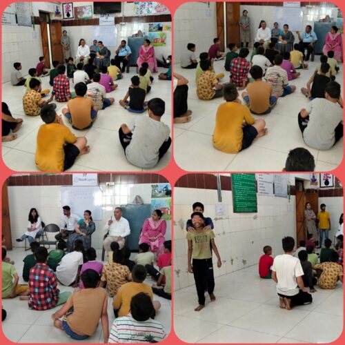 Central District Legal Services Authority under the aegis of NALSA and DSLSA, in the observance of World Day against Child Labour organised legal awareness session