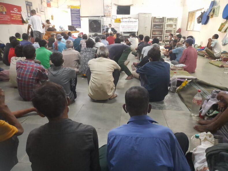 Awareness session on *“Empowering the Elderly: Awareness on Rights, Welfare Schemes, and Inclusion”* at **Sofia and Hausla Health Initiative Foundation**, Recovery Shelter, Civil Lines, Delhi, on 1st November 2025.