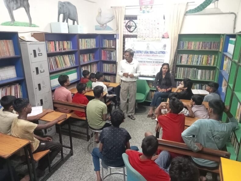Legal Awareness Session on “Encouraging and Supporting the Return of School Dropout Students” at DMRC Children Home, Salaam Baalak Trust on 29 September 2025