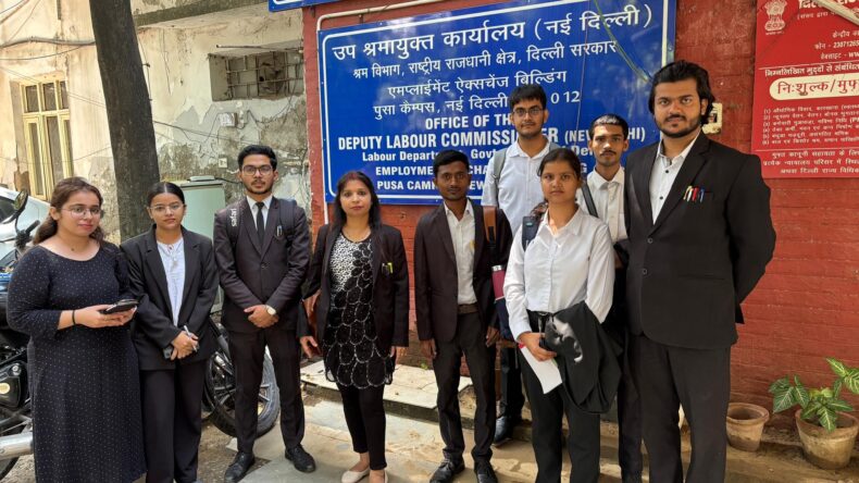 Special Internship Drive for DSLSA law interns, organizing visits to key institutions including the District Magistrate Office, Juvenile Justice Board, and Karol Bagh Police Station from 09 to 12 September 2025
