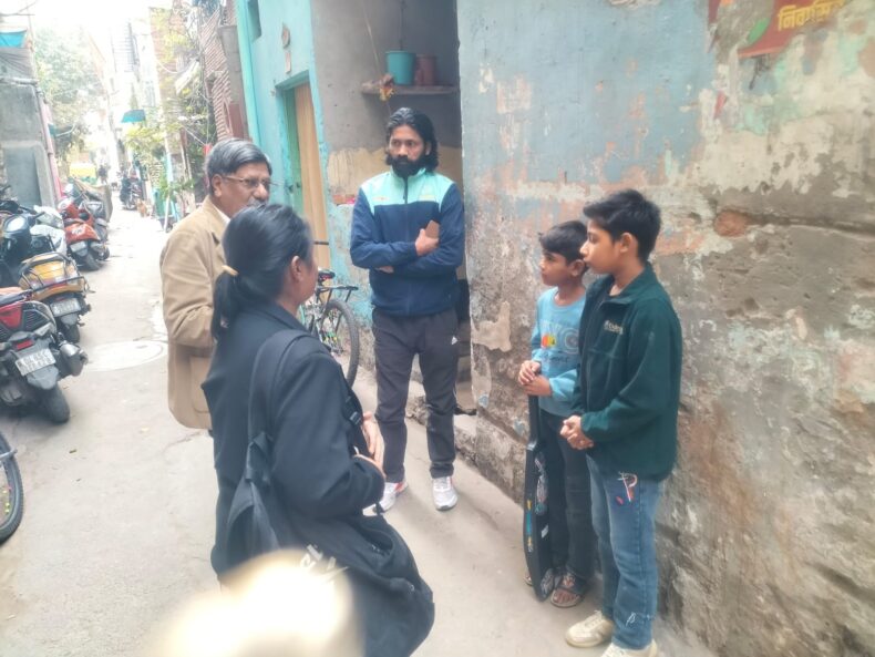 Door-to-Door Campaign on the theme “Bringing School Dropouts Back to Education” on 25.11.2025
