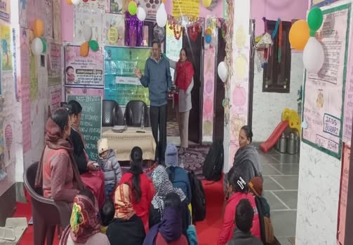 Legal Awareness Session under the ASHA Scheme, in observance of National Girl Child Day, on “Empowerment and Access to Justice for Girls along with Information on Beti Bachao Beti Padhao and Sukanya Samriddhi Yojana” at SSK No. 492, Burari, Delhi, on 29.01.26