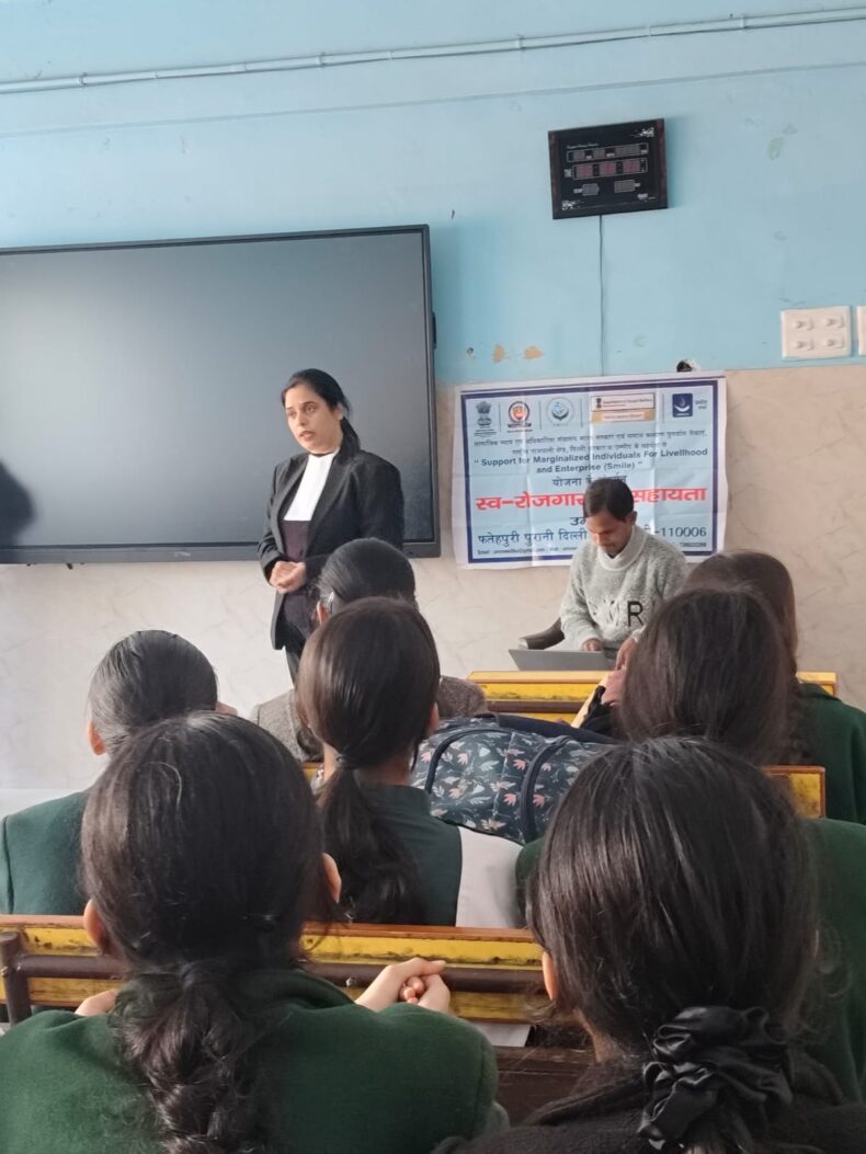 Legal Awareness Session under the ASHA Scheme for the students and teachers of Rajkiya Sarvodaya Kanya Vidyalaya (U.M), Delhi on 07.02.2026