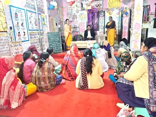 Legal Awareness Session under the Jagriti Scheme on “Violence Against Women: Break the Silence” at SSK No. 483, Baba Colony, Burari, Delhi on 15.01.2026