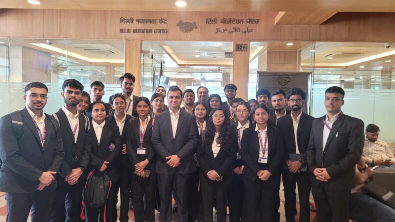 Educational Court Visit was organized by the Central District Legal Services Authority at Tis Hazari Courts, Delhi, for the students of Law Centre–II, Faculty of Law, University of Delhi on 12.03.2026