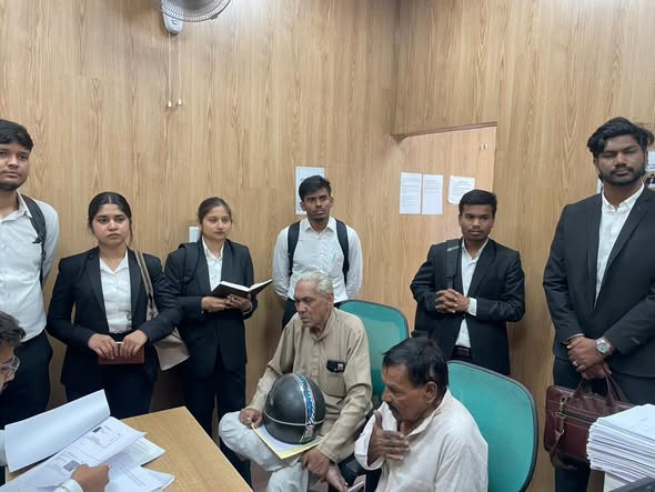 NALSA interns attached with CDLSA, Tis Hazari Courts, commenced their internship programme through an observational visit within the court complex on 07.05.2026