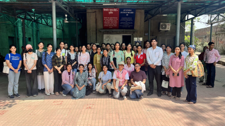 Educational visit for students of Miranda House College, University of Delhi, to Juvenile Justice Board-III, Delhi, under the legal literacy workshop programme “Vidhi Vaarta: Saksham through Shakti.” on 24.04.2026