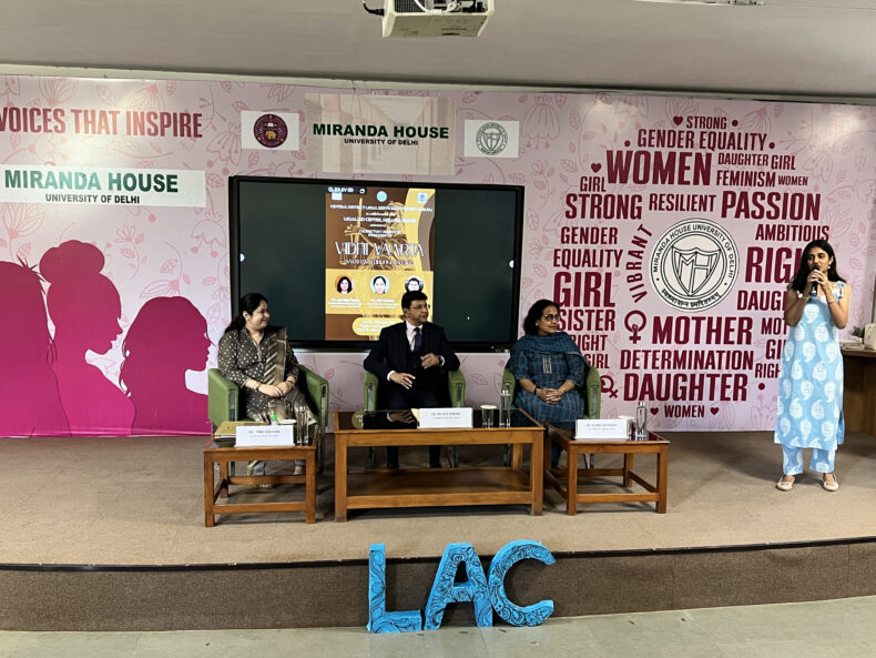 Valedictory Session of the legal literacy workshop series “Vidhi Vaarta: Saksham through Shakti” on 27.04.2026