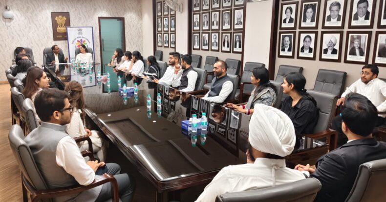 Meeting regarding the organization of Special Lok Adalats for matters under Section 138 of the Negotiable Instruments Act was convened at Tis Hazari Courts, Delhi on 14.05.2026