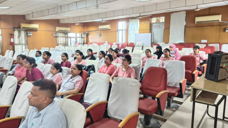 CDLSA conducted a training programme for Nursing Students and Healthcare Personnel at Hindu Rao Hospital, Delhi, under the NALSA (Legal Services to Victims of Acid Attack) Scheme, 2016 on 14.05.2026