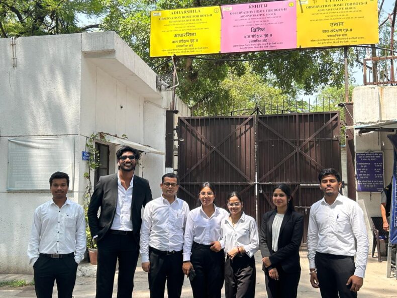 NALSA interns attached with CDLSA visited the Juvenile Justice Board and Observation Home, Sewa Kutir Complex, Kingsway Camp, Delhi 0n 16.05.2026