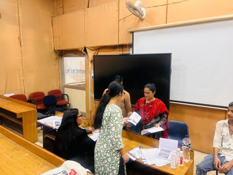 Central District Legal Services Authority successfully organized Heat-Wave Preparedness and Labour Welfare Camps at three major construction sites in Delhi on 06.06.2026
