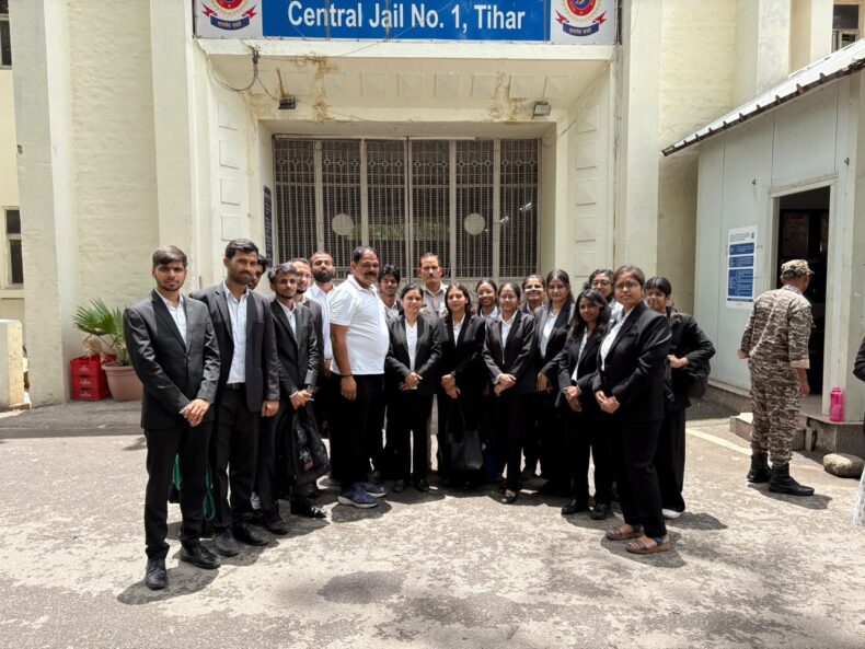 Summer Internship: Prison Legal Aid Clinic, Tihar Jail No. 1 on 16.06.2026
