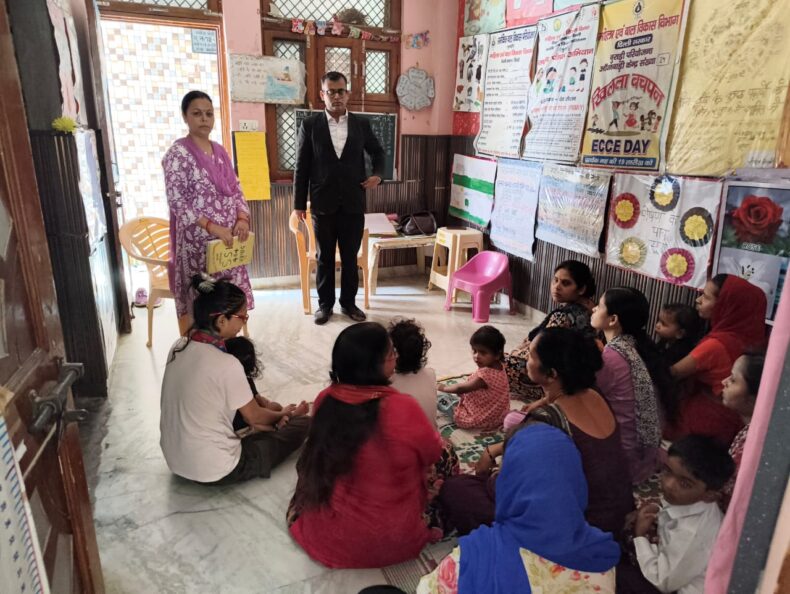 Legal Awareness Session under the JAGRITI Scheme at SSK-484, Baba Colony, Burari, Delhi, on the topic “Understanding Dowry Prohibition Laws and Women’s Rights.” on 09.07.2026