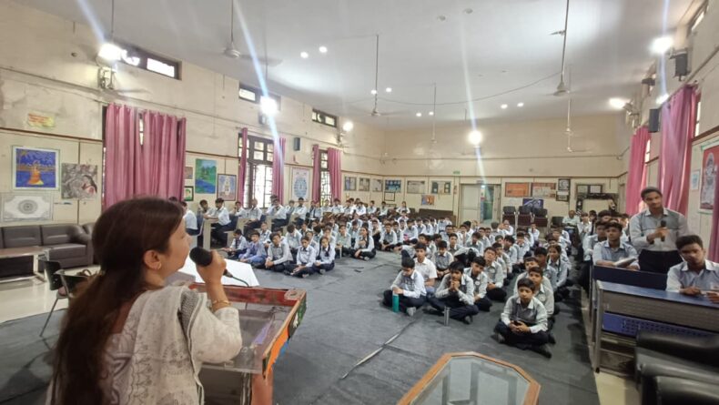 CDLSA established a Legal Literacy Club at DBRA CM Shri School, Karol Bagh, Delhi with a Legal Awareness Session under the DSLSA Campaign “Conversations on Touch: Protecting the Tender Hearts” on 14.07.2026