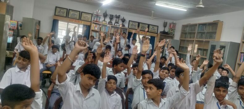 CDLSA established a Legal Literacy Club at Salwan Boys’ Senior Secondary School, Rajinder Nagar with a Legal Awareness Session under the DSLSA Campaign “Conversations on Touch: Protecting the Tender Hearts” on 23.07.2026