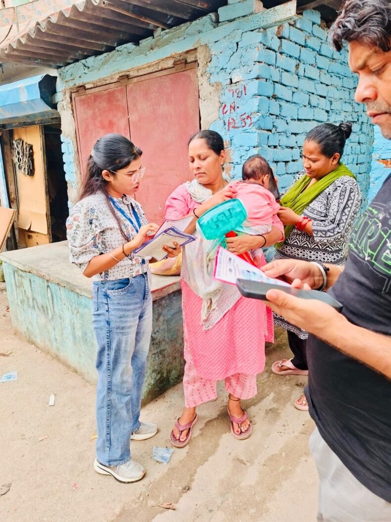 CDLSA conducted a Door-to-Door Legal Awareness and Sensitization Campaign at Timarpur, Delhi, on the topic “Citizen-Centric Legal Services through DLSA (DLSA के माध्यम से नागरिकों को विधिक सेवाएं).” on 25.07.2026