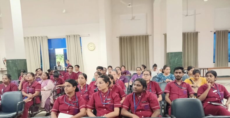CDLSA conducted a training programme at St. Stephen’s Hospital for healthcare professionals on the topics “Road Safety and Good Samaritan Law” and “NALSA (ASHA) Scheme” on 28.07.2026