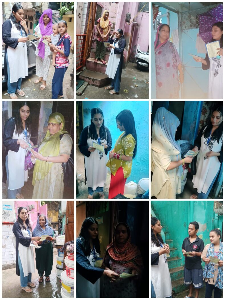 Door-to-Door Legal Empowerment Campaign across Jama Masjid, Prasad Nagar, Karol Bagh, Rajinder Nagar, Sabzi Mandi, Burari, and Bapa Nagar on 28.07.2026