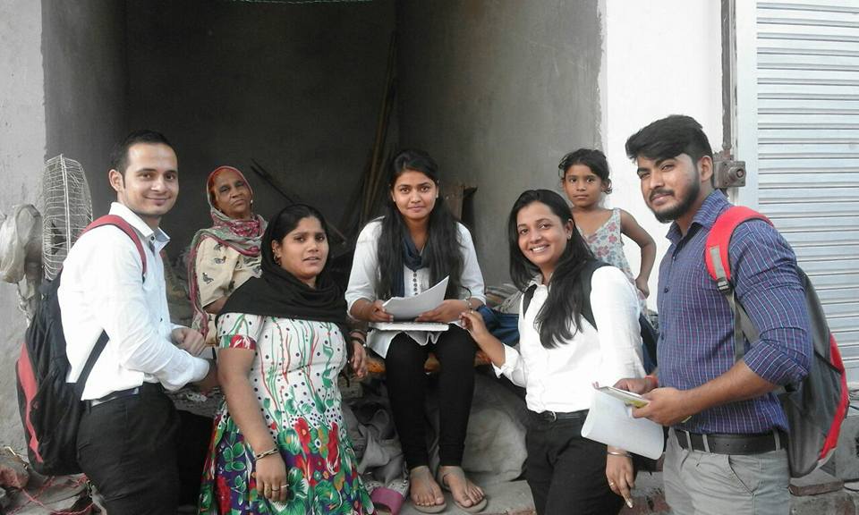 DLSA EAST  organized  “Two Day Mass Door to Door Campaign”   on 2nd & 3rd November, 2016 at Trilok Puri, Delhi & Kalyan Puri Delhi. The PLVs from Campus Law Center has  distributed Pamphlets  and people were made aware about the working of DSLSA as well as (a) Legal Services Institutions and availability of Legal Services, (b) Legal Services that can be availed and (c) How Legal Services can facilitate the people to get their entitlements under various laws and schemes of the Governments. Legal Awareness Campaigns and Nukkad Nataks were also organized at the Slum Area of Trilokpuri. The programme was a great Success.