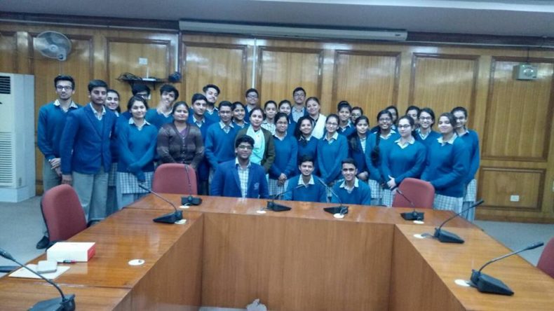 East Dlsa organized a visit of students from “Ahlcon International” School, Mayur Vihar-1, Delhi to observe proceedings of Karkardooma Courts on 26.12.2016. This was a nice Educational Trip for them. They watched proceedings of Courts of Metropolitan Magistrates, Sessions Judges, Additional District Judge, Additional Sessions Judge, Mediation etc. This was a reality check for the students as they had perceived a different concept of Courts as shown in pictures which could be changed through this visit only. The students remarked that an inquisitiveness to know about working of justice system in our country had developed by this visit.