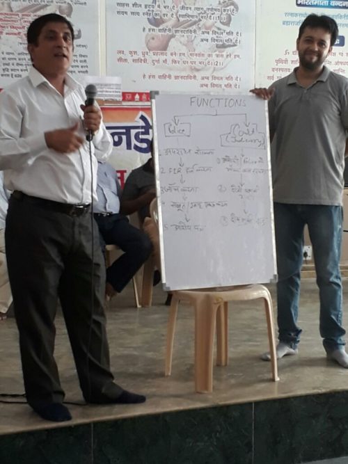 DLSA East in association with  “Samrasta Foundation – NGO” on 12.08.2017  at   Shishu Bharti Vidyalya, Gandhi Nagar Delhi  onwards by conducting a followed by an Awareness Programme  a “International Youth Day” on the topic “Drugs & Substance Abuse &  POCSO and Set up of Police station & Judicial system”. Sh. Charan Jeet, LAC (DLSA)/East, was the Resource Person for the said programme who participated in Awareness Programmer delivered lecture and had interactive session with the participants. The programme was appreciated by all concerned.