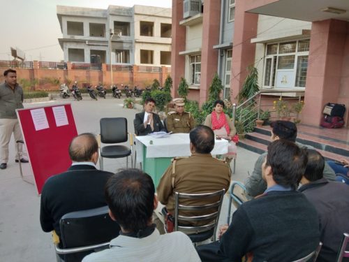 DLSA (East) in association with Police Authorities of Police Station : New Ashok Nagar organised an Awareness Programme on the topic of Rights of Physically Challenged Persons on 30.1.2018 by deputing Ms. Vidya Sevda, LAC (DLSA)/East as Resource Person.