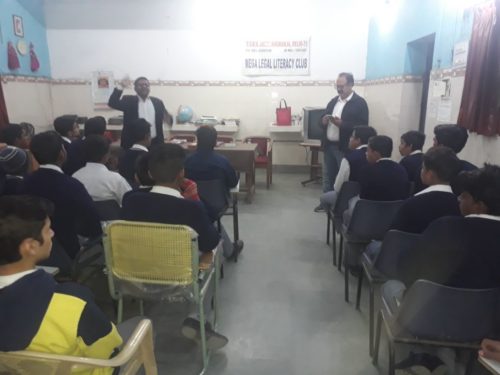 DLSA (East) in association with District Education Authorities organised an Awareness Programme on the topic of Water Conservation Module on 8.2.2018 at Govt School, SBV, Jheel Khuranja, by deputing Sh. Umesh Gupta, Adv as Resource Person.