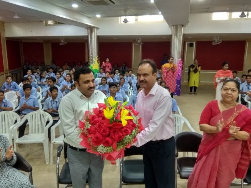 In compliance of directions of DSLSA, DLSA (East) in association with District Education Authorities organised an Awareness-cum-Sensitization Programme at “Mayur  Public  School, Behind Mother Dairy Plant, Pandav Nagar (co-ed), Delhi  for the students of the school on “Sexual  Violence  Module” on 11.05.2018.  Sh. Pawan Kumar, Secretary (DLSA)/East was the Resource Person for the programme who addressed a big number of  students through lectures, PPTs, Videos etc. and had interaction with them.