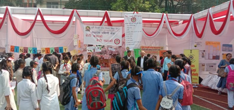 “International Day for Girl  Child”  by  organizing  various camps, help desks, activities etc. in the ground of  ASN Sr. Sec. School, Mayur Vihar, Delhi on 15.10.2019