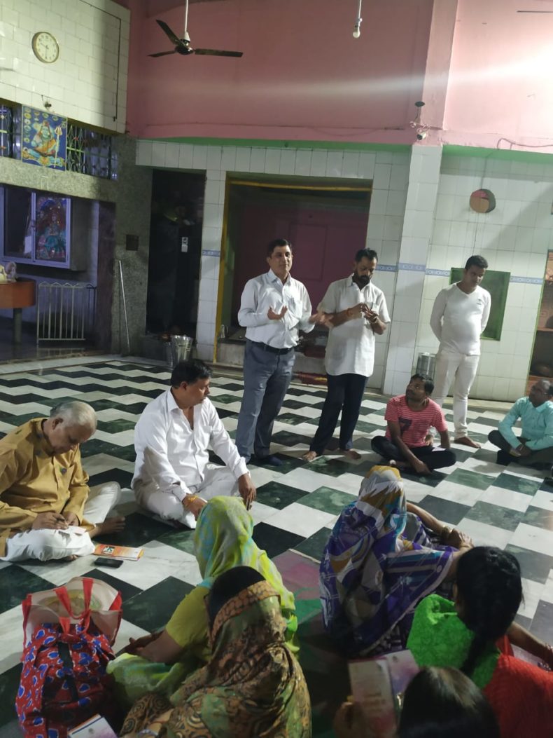 DLSA (East), Karkardooma Court organized a legal Awareness  programme on 31.10.2019  at  “Shri Sita Ram Sant Sewa Mandir” Old Anarkali, Delhi-110051. Sh. Charan Jeet, LAC as  Resource Persons.