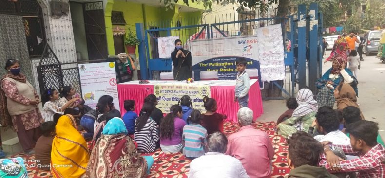 Awareness-cum-Sensitization Programme for the general public at community level on 11.02.2021.